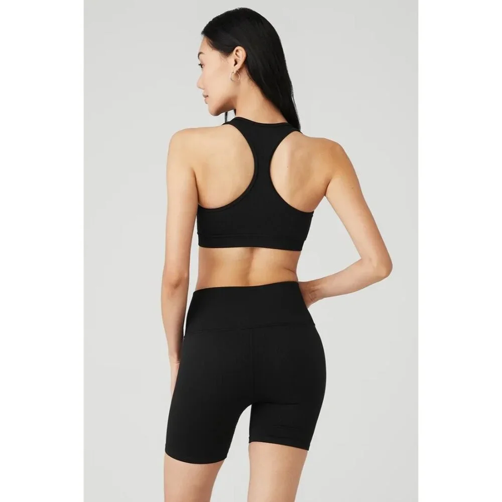 ALO Yoga Purple Sports Bra - Picture 3 of 5
